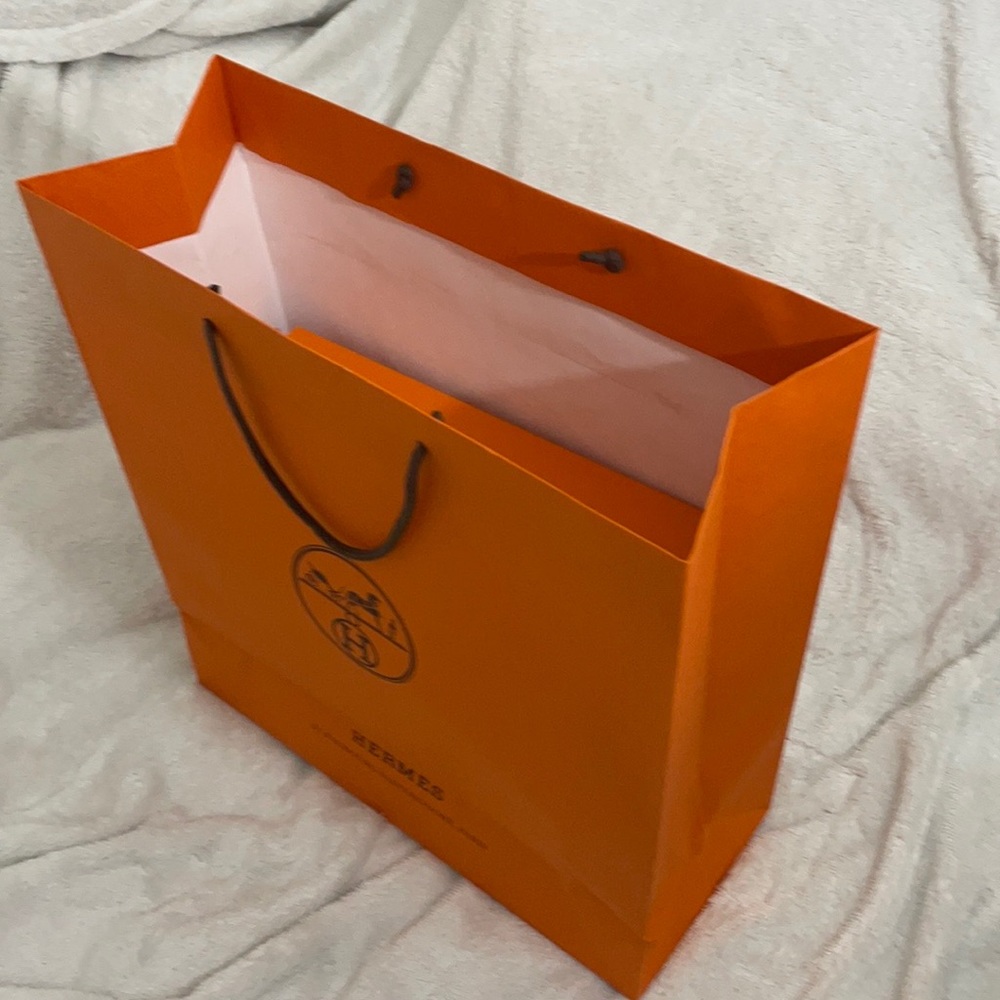 Authentic Herms Empty Box With Bag - image 3